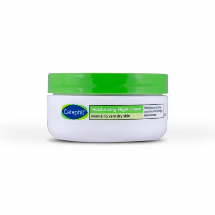 Cetaphil Хидратиращ нощен крем за нормална до много суха кожа 48 ml