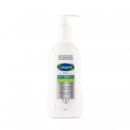 Cetaphil Pro Itch Control Хидратиращ лосион за лице и тяло за суха, сърбяща и чувствителна кожа 295 ml