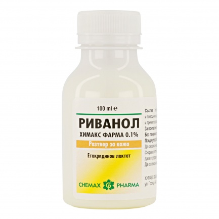 Chemax Pharma Риванол 0.1% 100 ml