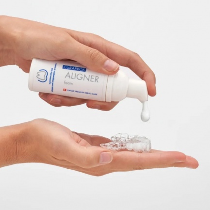Curaprox Пяна за почистване на алайнери 40 ml
