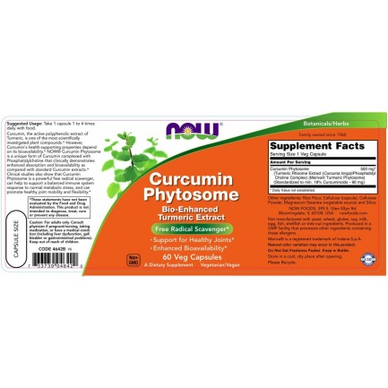 Curcumin Phytosome / Bio-Enhanced Turmeric Extract