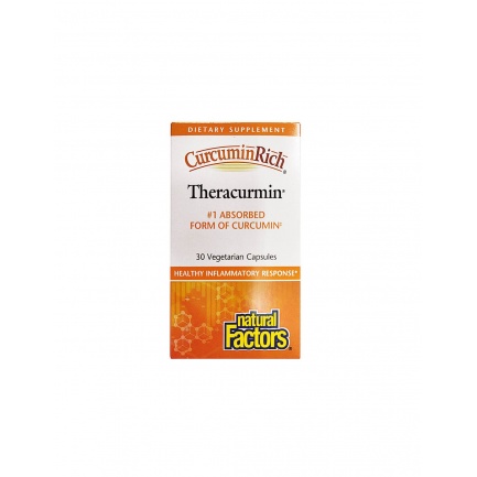 CurcuminRich™ Theracurmin™ / Теракурмин™, 30 mg, 30 капсули Natural Factors