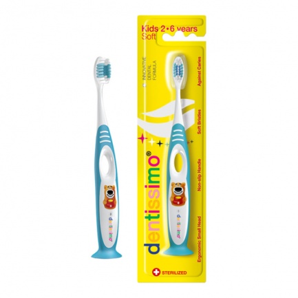 Dentissimo Четка за зъби Деца от 2 до 6 години Синя