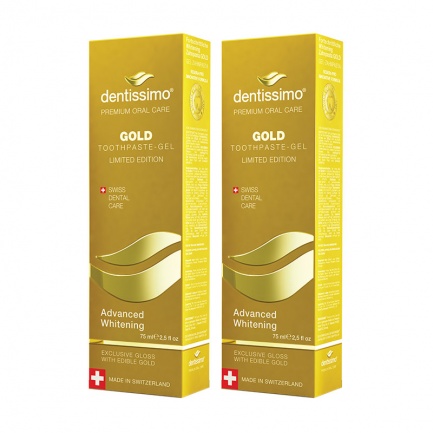 Dentissimo Паста за зъби Advanced Whitening Gold 75 ml