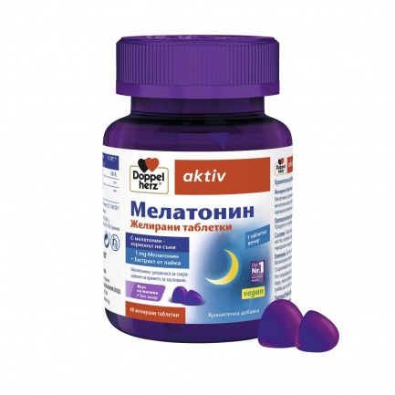 DoppelHerz Aktiv Мелатонин х40 желирани таблетки