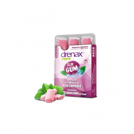 Дренакс Форте Дъвки за отслабване - Slim Gum, 9 броя