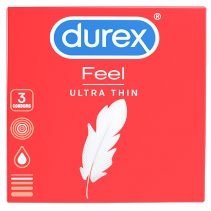 Durex Feel Ultra Thin Презервативи 3бр.