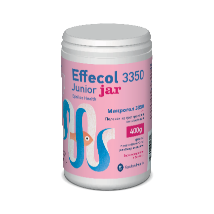 Ефекол 3350 Джуниър при хронична констипация при деца 400 g