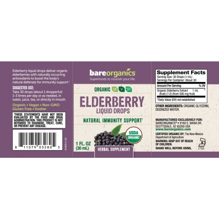 Elderberry Liquid Drops