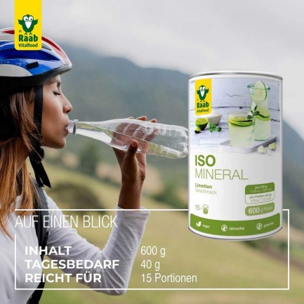 ЕЛЕКТРОЛИТИ – ISO MINERAL – Raab Vitalfood (600 гр)