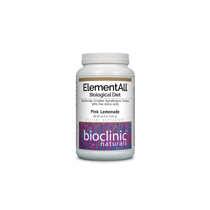 Елементна диета - ElementAll Biological Diet с вкус на лимонада, 1322 g пудра Natural Factors