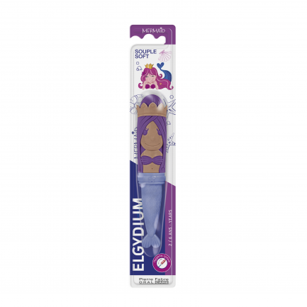 Elgydium Kids Mermeid Детска четка за зъби 2-6 години