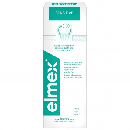 elmex Sensitive Вода за уста 400 ml