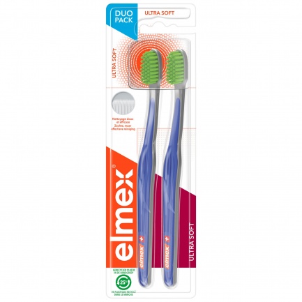 elmex Ultra Soft Четка за зъби х2 броя