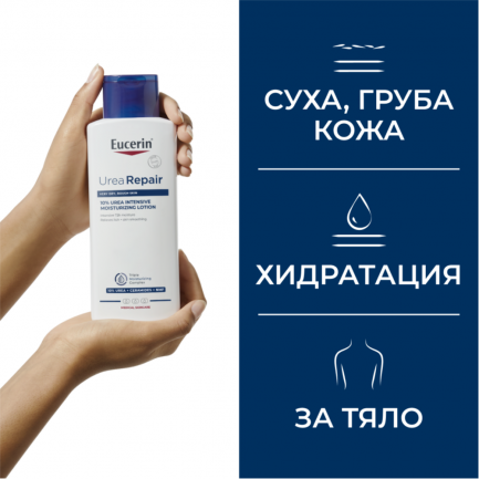Eucerin UreaRepair PLUS Хидратиращ лосион за тяло с 10% Урея 250 ml