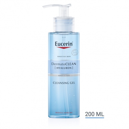 Eucerin DermatoClean Мицеларна вода 3 в 1 с хиалурон 400 ml