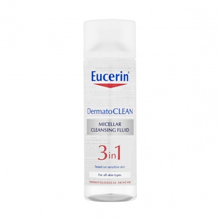 Eucerin DermatoClean Мицеларна почистваща вода 3в1 x200 мл