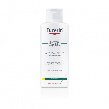 Eucerin Dermo Capilliare Крем-Шампоан против пърхот за сух скалп 250 ml