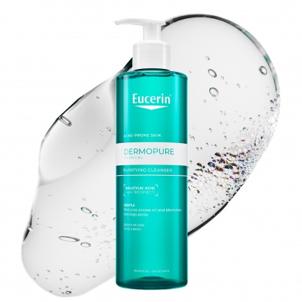 Eucerin® DERMOPURE CLINICAL Измиващ гел 400 ml