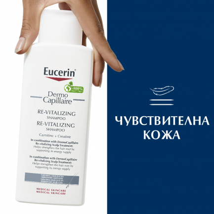 Eucerin Dermo Capilliare Ревитализиращ Шампоан 250 ml