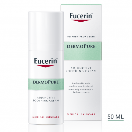 Eucerin DermoPure Интензивен успокояващ крем за кожа с несъвършенства 50 ml