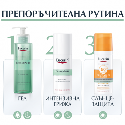 Eucerin DermoPure Интензивен успокояващ крем за кожа с несъвършенства 50 ml