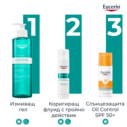 Eucerin® DERMOPURE CLINICAL Измиващ гел 200 ml