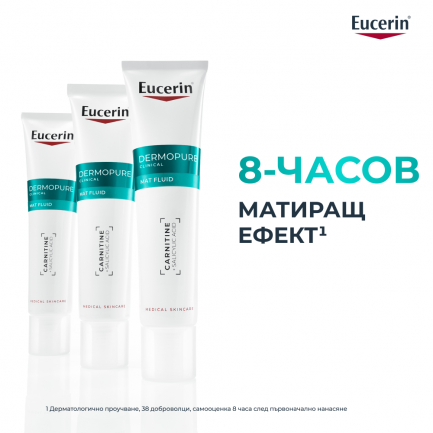 Eucerin® DERMOPURE CLINICAL Матиращ флуид 40 ml