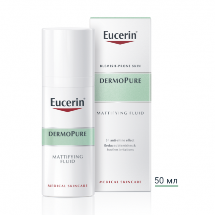 Eucerin DermoPure Матиращ флуид за кожа с несъвършенства 50 ml
