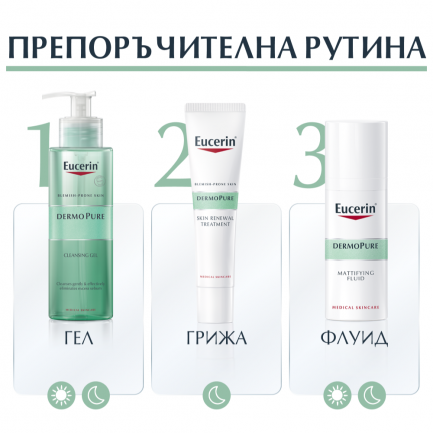 Eucerin DermoPure Матиращ флуид за кожа с несъвършенства 50 ml