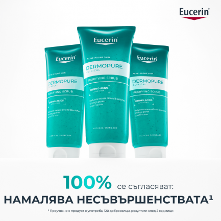 Eucerin® DermoPURE Ексфолиращ гел за лице 100 ml