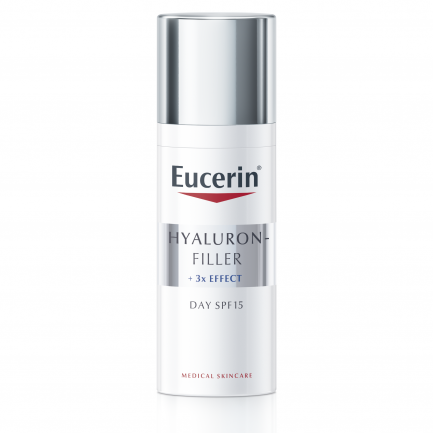 Eucerin Hyaluron-Filler Дневен Крем за нормална до комбинирана кожа SPF15 50 ml