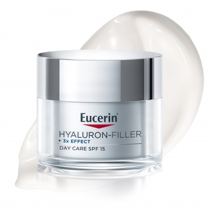 Eucerin Hyaluron-Filler Дневен крем против бръчки за суха кожа SPF15 50 ml