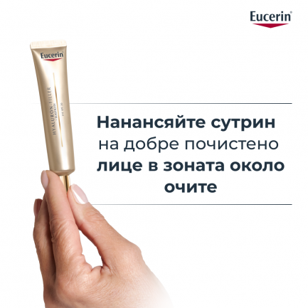 Eucerin Hyaluron-Filler + Elasticity SPF20 Околоочен крем 15 ml
