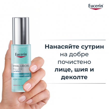 Eucerin Hyaluron-Filler Ултралек хидратиращ гел 30 ml