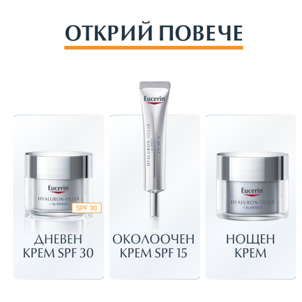 Eucerin Hyaluron-Filler Vitamin C Серум 3 x8 ml