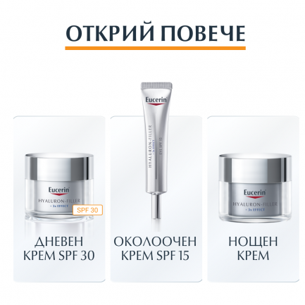 Eucerin Hyaluron-Filler Vitamin C Серум 8 ml