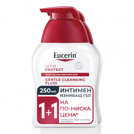 Eucerin Дуо Интимен измиващ гел 2 броя х250 ml