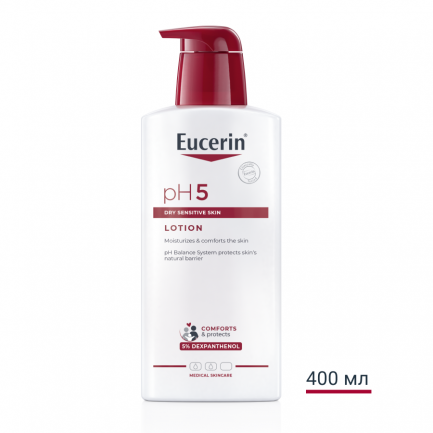 Eucerin pH5 Лек лосион за тяло за чувствителна кожа 400 ml