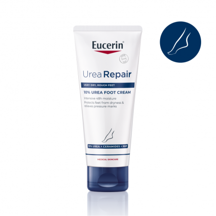 Eucerin UreaRepair PLUS Възстановяващ крем за крака с 10% Урея 100 ml