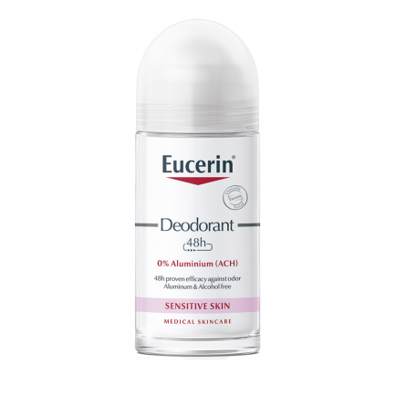 Eucerin 48h Рол-он без алуминиеви соли, за чувствителна кожа х50 ml