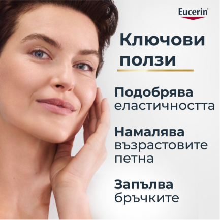 Eucerin®Hyaluron-Filler+Elasticity Дневен крем за всеки тип кожа SPF30 Пълнител 50 ml