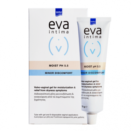 Eva Intima Moist 5.5 Вулво-вагинален гел за овлажняване и облекчаване симптомите на сухота 50 g