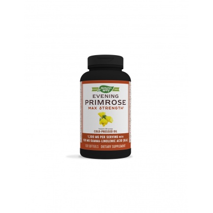 Evening Primrose 10% GLA / Вечерна иглика 1300 mg х 120 софтгел капсули Nature’s Way