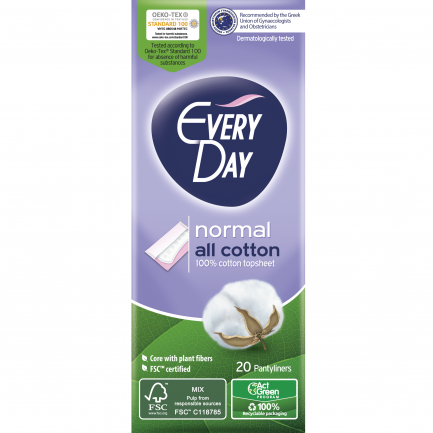 EveryDay All Cotton Ежедневни дамски превръзки х20 броя