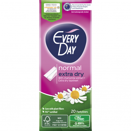 EveryDay Extra Dry Ежедневни дамски превръзки х20 броя