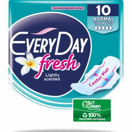EveryDay Fresh Normal Дамски превръзки x10 броя