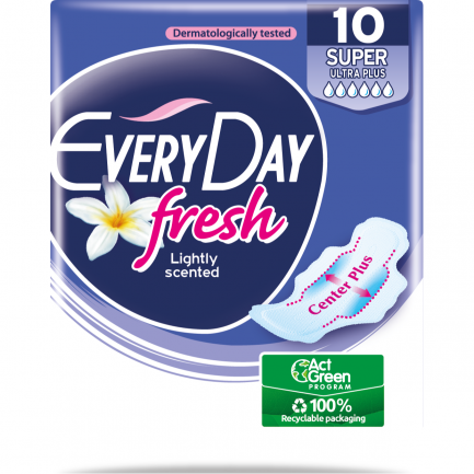 EveryDay Fresh Super Дамски превръзки x10 броя