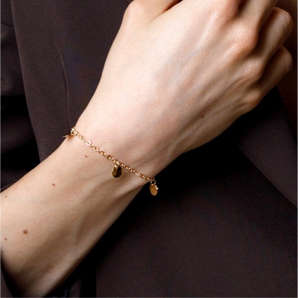 FARMA BIJOUX Гривна с 5 плочки 15/20 cm