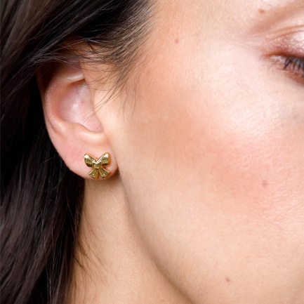 FARMA BIJOUX Обеци с ленти 10 mm